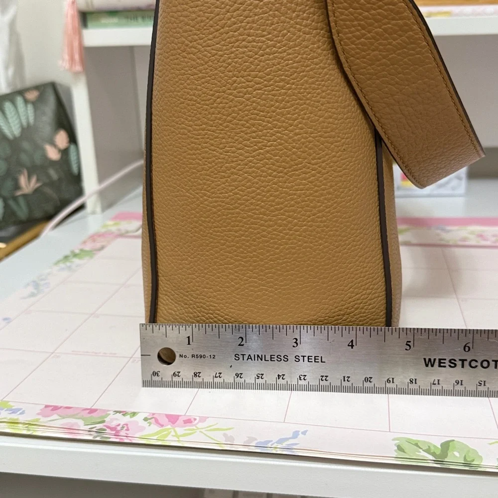 Tory Burch Brown Leather Shoulder Bag - Picture 10 of 13